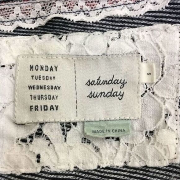 Anthropologie Saturday Sunday Dress Sz Small Long Sleeve Gray Space Dye Pockets - Picture 7 of 7